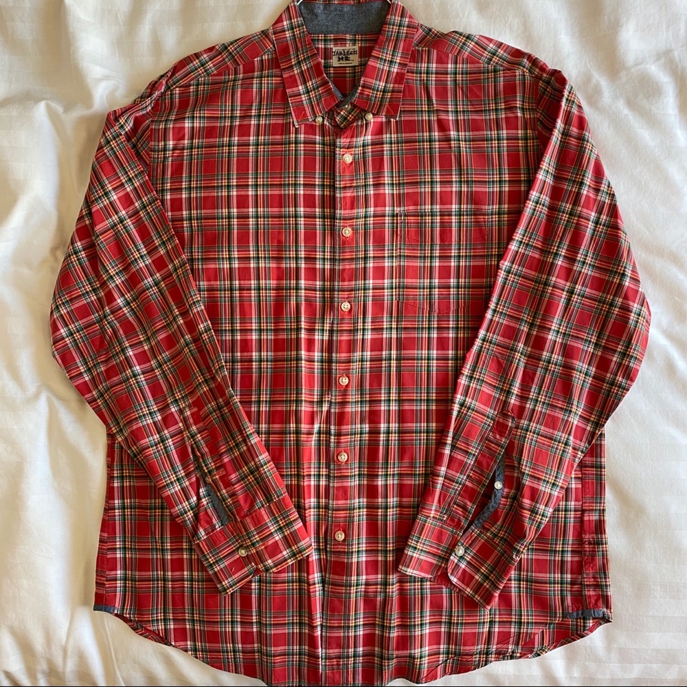 J. Crew Red Plaid XL shirt
